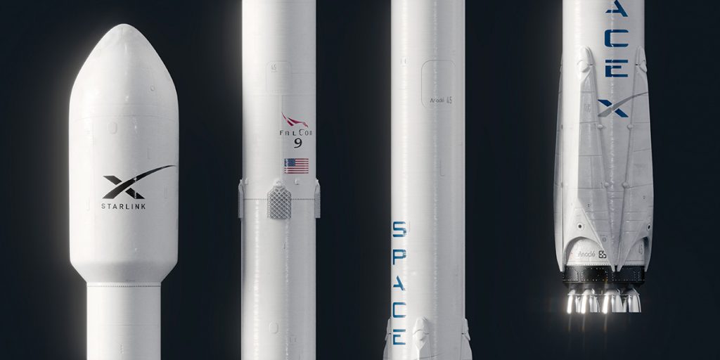SpaceX Starlink Rocket